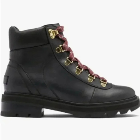 SOREL Lennox Waterproof Hiker Boot In Black.  Sz: 9 - Picture 2 of 13